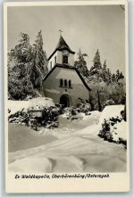 01773 O8242 Oberbärenburg - Waldkapelle Winter