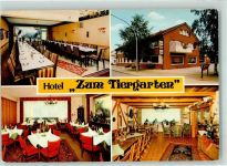 46342 W4282 Velen - Hotel Zum Tiergarten Gastraum Saal