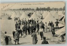 10230 Mailly-le-Camp 1908 - Blick ins Camp un Coin de Campement Uniform Ort lt. Recherche