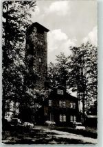 36275 W6437 Kirchheim , Hess Foto AK Borgmannturm Heussner Haus