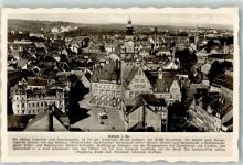 04720 O7300 Döbeln Foto AK mit Rathaus und Schlegelbrunnen