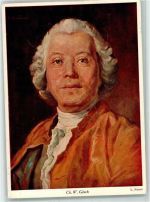 sign.Nauer L. Christoph Willibald Gluck Verlag Classen Nr.7077 Komponist Künstlerkarte