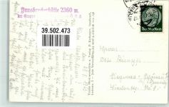 6572 Flirsch - Eisenspitze Hüttenstempel Innsbrucker Hütte