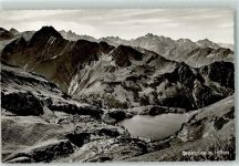87647 W8957 Seealpe - Seelpsee mit Höfats