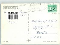 19053 O2750 Schwerin , Meckl Foto AK Fernsehturm Cafe Omnibus Oldtimer