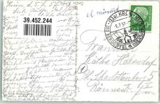 82467 W8101 Krün - Dorfstraße mit Karwendel