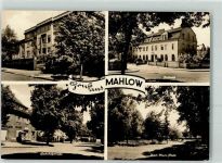 15827 O1633 Mahlow - Krankenhaus Postamt Bahnhofstraße Karl Marx-Platz