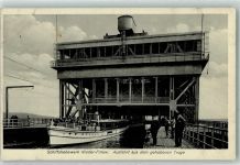 16248 O1301 Niederfinow - Schiffshebewerk Schiff
