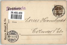 10115 W1000 Lankwitz 1907 - Benno Meyer Damen Confection