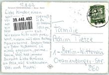 94513 W8351 Schönberg , Niederbay - Oldtimer Fahrrad Bürgerbaum Auto