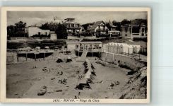 17200 Royan - Plage du Chay Strand Zelt Ruderbott Bar