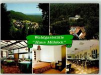 67471 W6738 Iggelbach Werbe AK Waldgasthaus Haus Mühleck