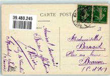 73210 Peisey-Nancroix 1917 - les Lanches et le Pont de Beaupraz