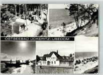 17459 O2235 Ückeritz , Usedom - Zeltplatz Bahnhof Fischkutter