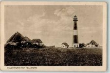25845 W2251 Pellworm Künstlerkarte Leuchtturm