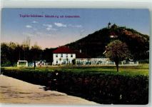 Teplice Teplitz-Schönau 1904 Werbe AK Schlossberg mit Greinerhütte