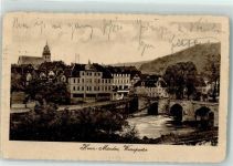 34346 W3510 Hann Münden 1913 - Gasthaus Werra Cafe