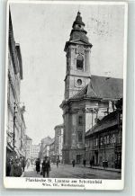 1070 Wien 7. Bezirk, Neubau - Pfarrkirche St. Laurenz am Schottenfeld Westbahnstraße
