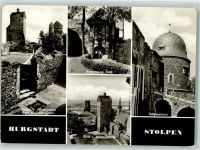 01833 O8350 Stolpen - Seiger u. Johannisturm Schlösserturm Grab d. Gräfin Cosel