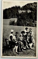 Volkstracht im Kleinen Walsertal Trachten Österreich