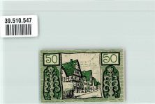 37603 W3450 Holzminden 1922 Notgeldschein Notgeld 50 Pfennig