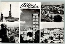 Alba Iulia Karlsburg 1965 Foto AK Denkmal Kirche