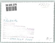 72270 W7292 Tonbach Gebrauchsspuren Privatfoto keine AK Ort handschriftlich