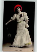 Valencia 1907 - Ort handschriftlich Portrait Pilar Marti