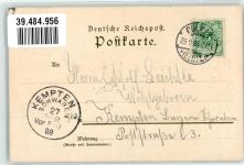 21729 W2163 Freiburg Elbe 1898 Künstlerkarte Münster