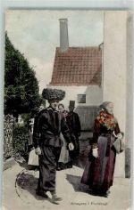 Tondern Tonder 1907 - Tracht Ort lt. Stempel Toftlund