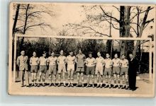 Privatfoto AK Jugend A Meister 1937 Fußballmannschaft Gebrauchsspuren