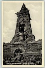 06567 O4712 Kyffhäuser Gebrauchsspuren Denkmal Kaiser Wilhelm I.