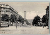 10100 Torino Turin - Straßenbahn Denkmal Caduti 1821
