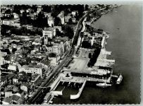 28838 Stresa Foto AK Fliegeraufnahme