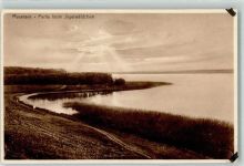Lötzen Gizycko Gebrauchsspuren Mauersee Foto AK
