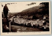 88370 Plombieres-les-Bains - Blick von der Terrasse auf Vierge