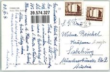 Debrecen Debreczin 1960 Foto AK Straßenbahn LKW