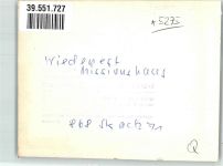 51702 W5275 Wiedenest Andruck Kirche im Missionshaus Ort handschriftlich