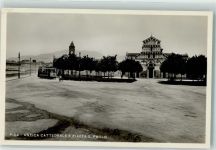 56100 Pisa Foto AK Straßenbahn Kirche Piazza San Paolo
