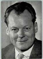 Autogramm Brandt, Willy Foto AK