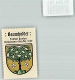 55774 W6587 Baumholder Vignette Wappen