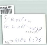 77781 W7616 Biberach , Baden FOTO KEINE AK Ort handschriftlich Schwimmbad