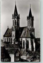 68526 W6802 Ladenburg Foto AK St. Gallus - Kirche Foto Metz