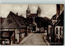 37581 W3353 Bad Gandersheim - Marktplatz Stiftskirche