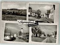 86863 W8937 Langenneufnach - Oldtimer Foto Orginal aus Archiv eines Ansichtskartenverlags