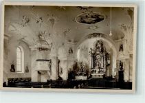 77776 W7624 Schapbach Foto AK Inneres der Kirche
