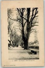 70100 Gray Gebrauchsspuren Allee des Capucins Foto-AK