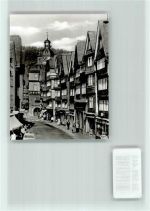 35745 W6348 Herborn , Hess FOTO KEINE AK Hauptstraße mit Blick zum Rathaus