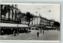 31000 Toulouse 1943 Foto AK Grand Cafe Boulevard de Strasburg Feldpost WK II