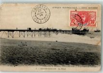 Abidjan 1914 Gebrauchsspuren Grand-Bassam Le Warf
